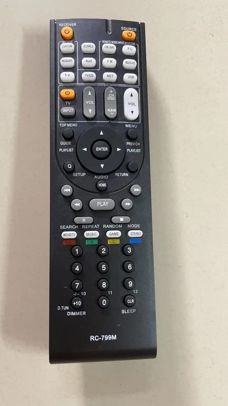 Amazon.com: Remote Control for Onkyo RC-717M RC-763M TX-NR906 TX